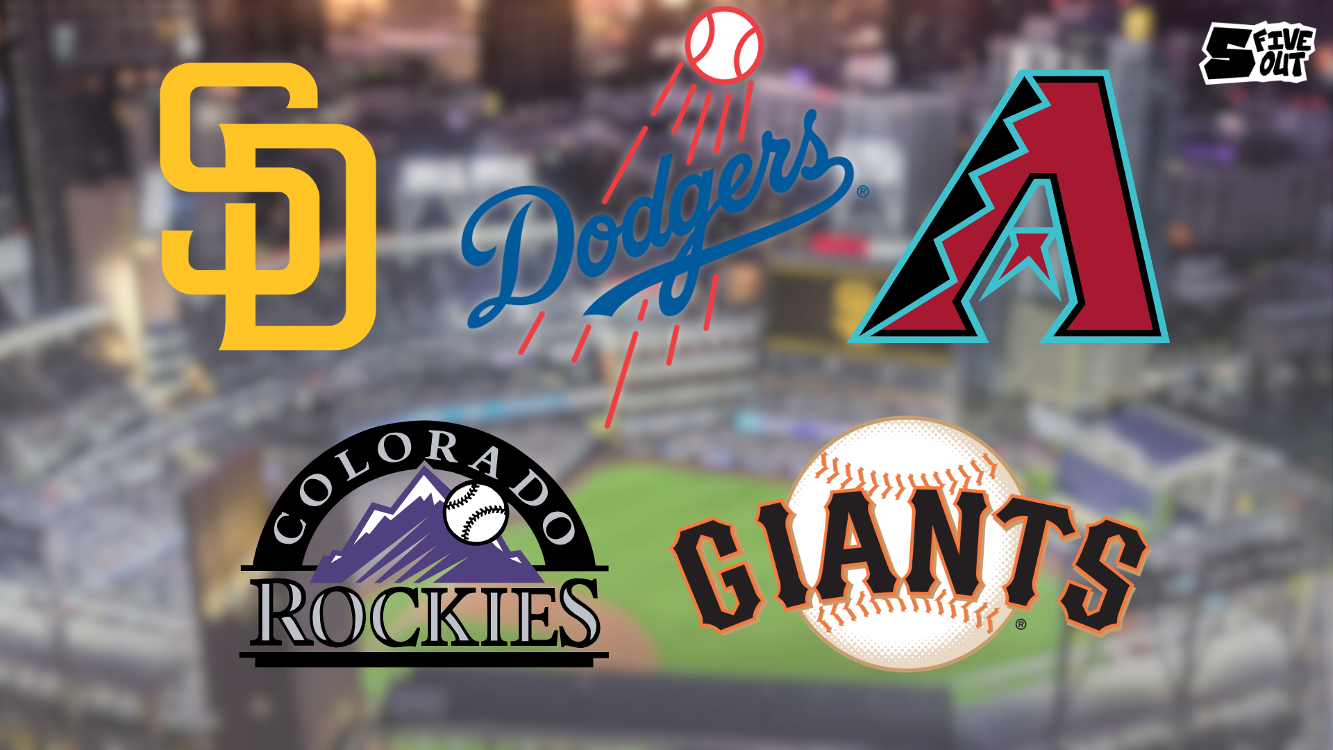 Five Out Podcast National League West Win Projections